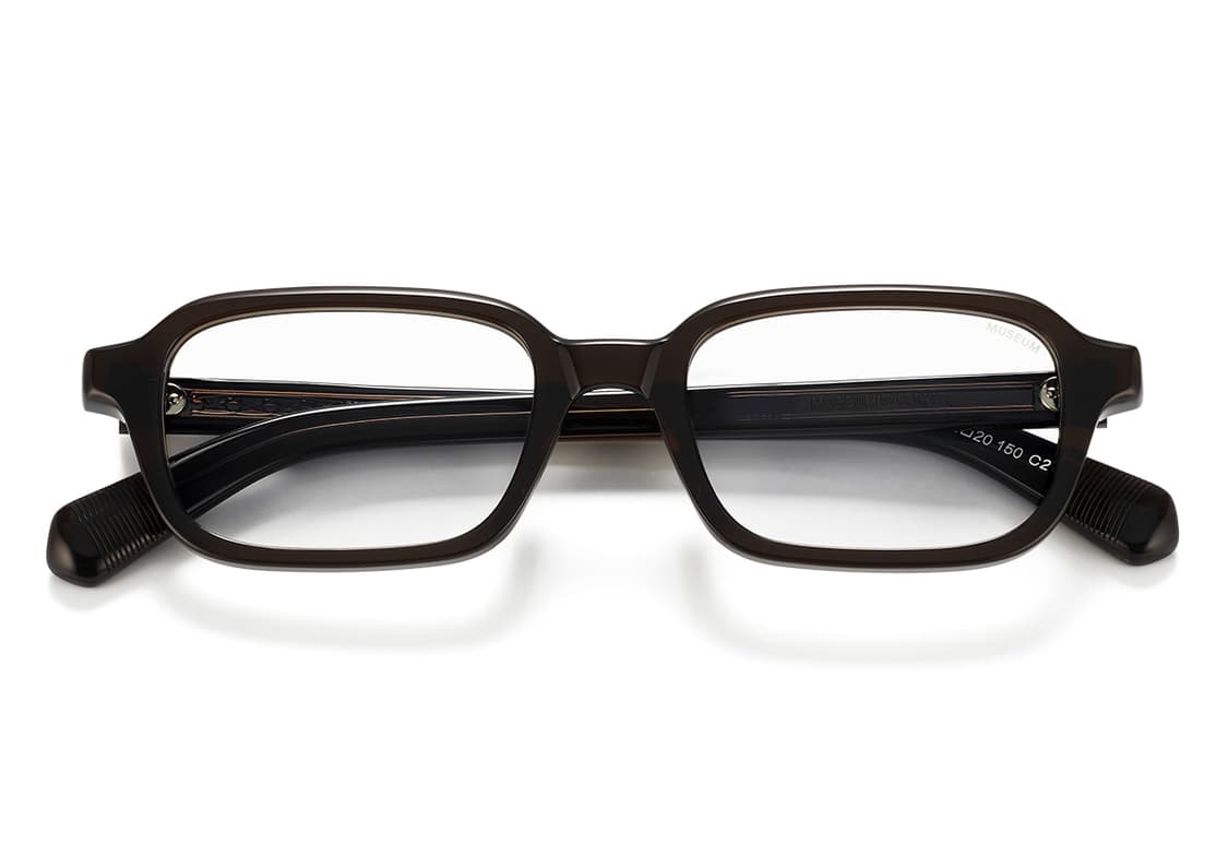 뮤지엄바이비컨 MUSEUM.57 C2안경 다크브라운 상품이미지1