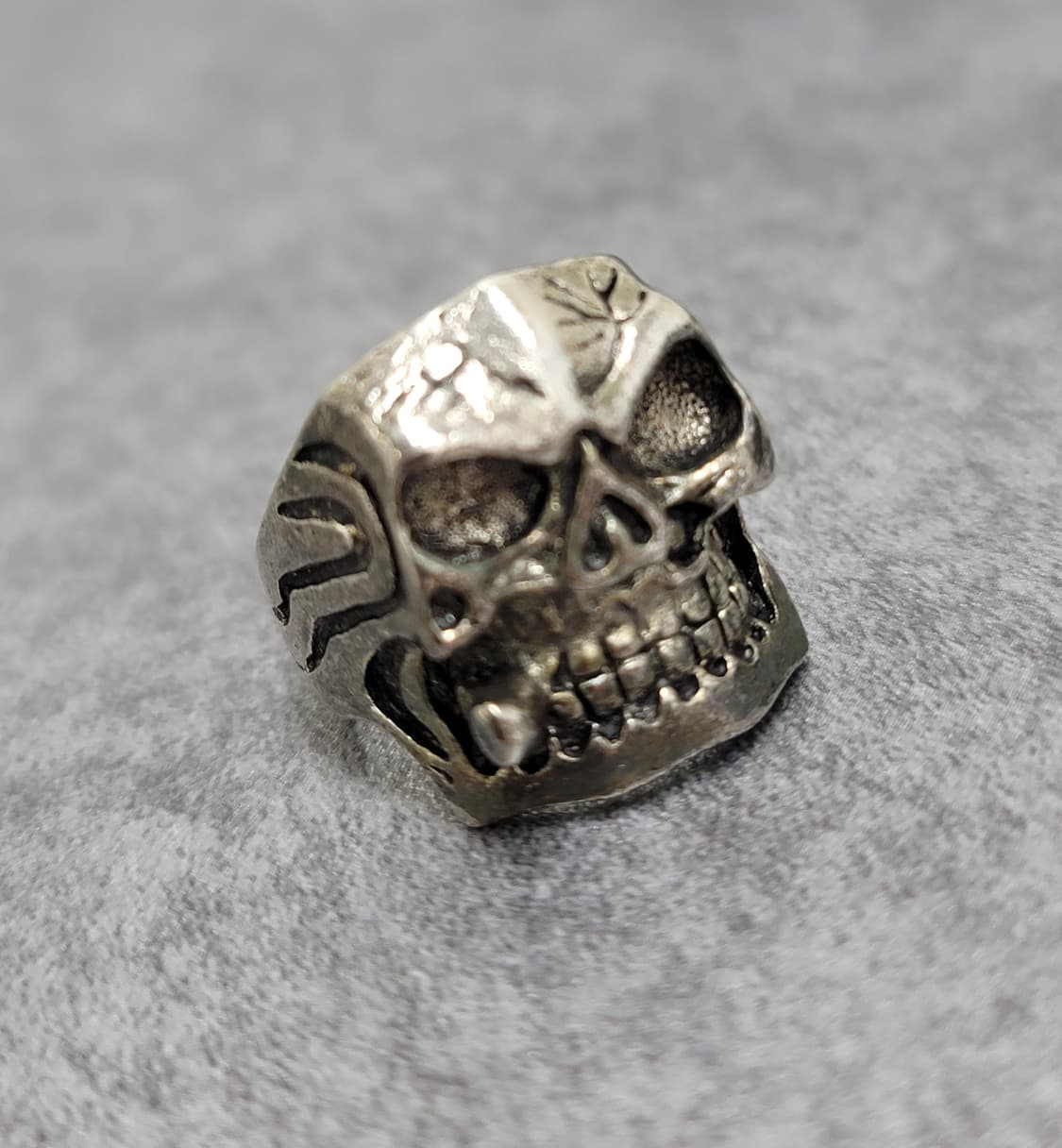 빈티지 스컬 해골반지 상품이미지3