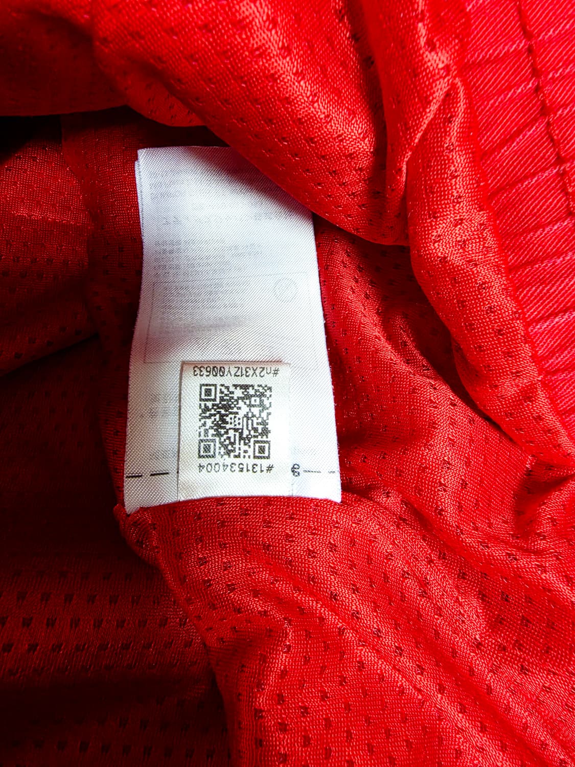 [초희귀/블록코어]아디다스 아스널아이콘탑 스칼렛 반집업 아노락HT7152 상품이미지8