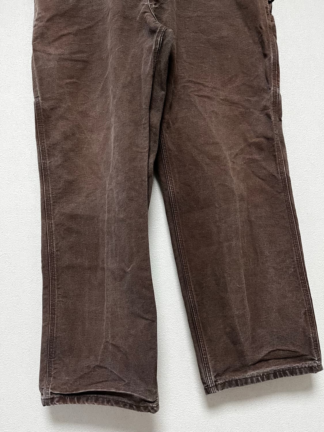 Carhartt B11 DKB 칼하트 빈티지 싱글니 카펜터 다크브라운 상품이미지3