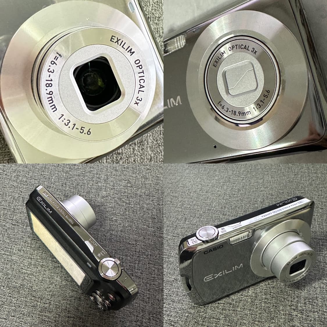 인물디카 📸 카시오 엑슬림 EX-Z1 실버 + 정품충전기 및 구성품 상품이미지9