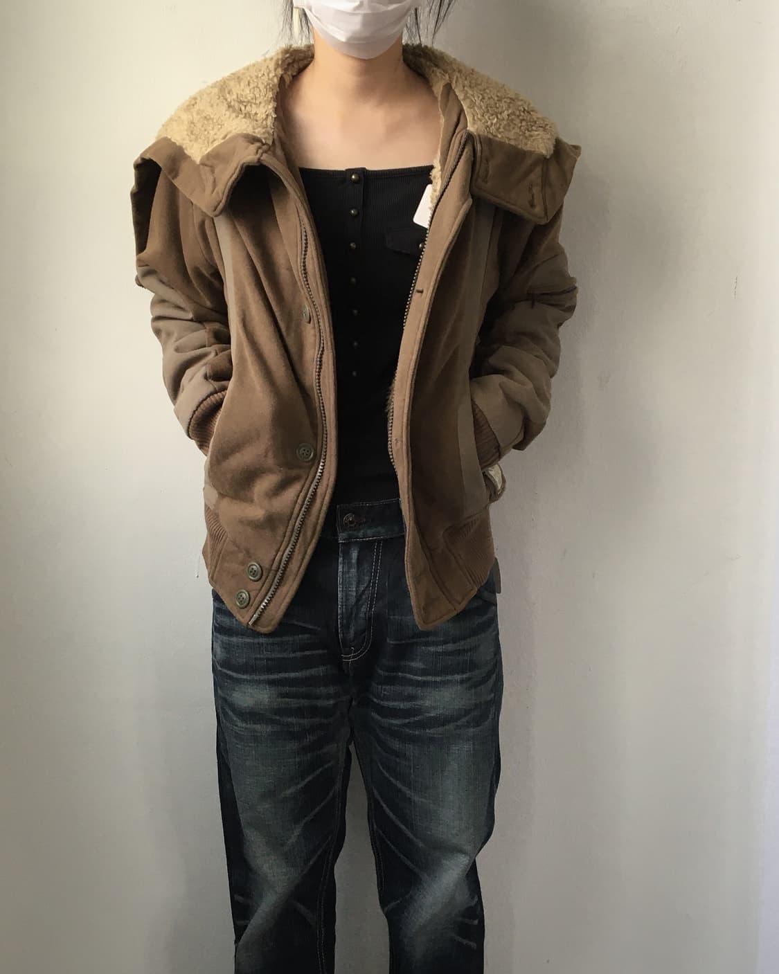 Diesel cotton bomber zip up 상품이미지8