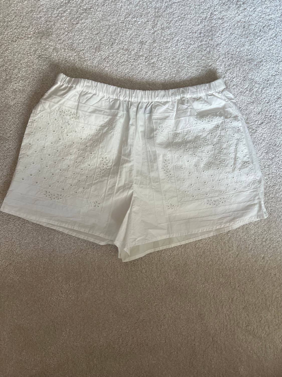 자라 자수 쇼츠 상품이미지1