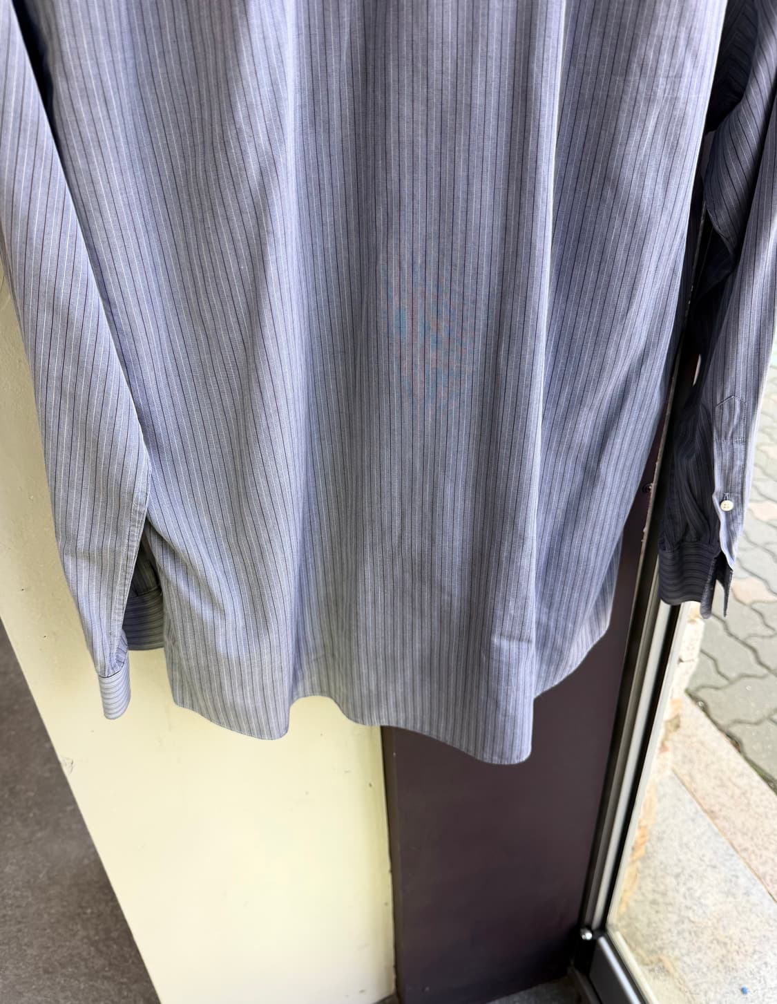 100~105/ 에르메네질도 제냐 스트라이프 코튼 셔츠 상품이미지7