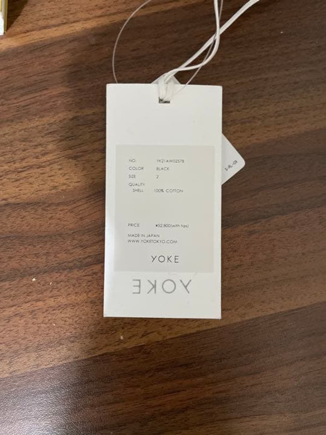 YOKE 요크 DETACHABLE POCKET DENIM JACKET 상품이미지3