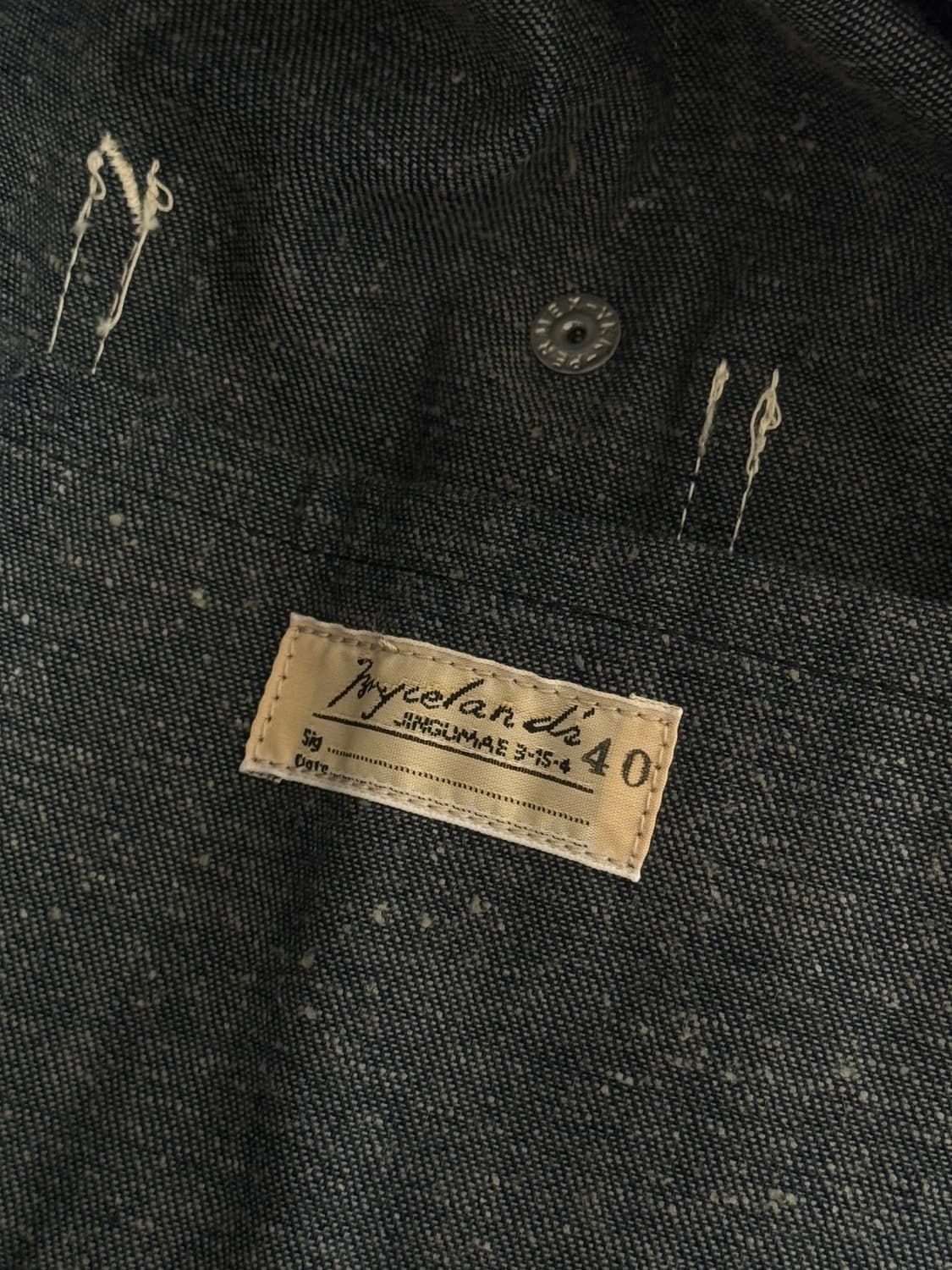 브라이슬랜드 데님 초어 자켓 40 상품이미지7