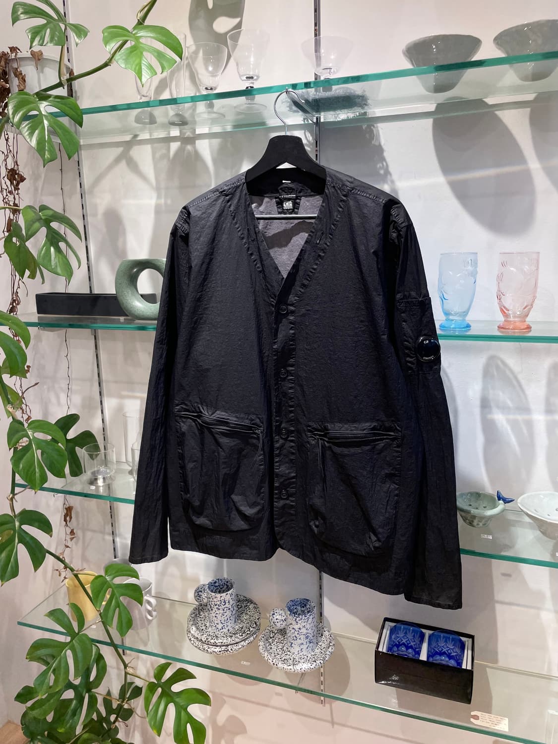 CP COMPANY collarless nylon jacket 상품이미지4