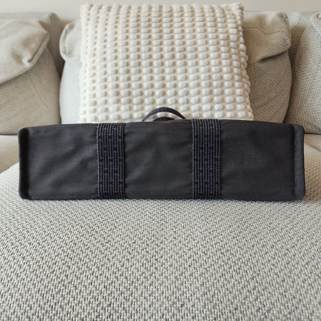 전시품급 에르메스 후루토 MM 캔버스 토트백 엘라인 그레이 상품이미지7