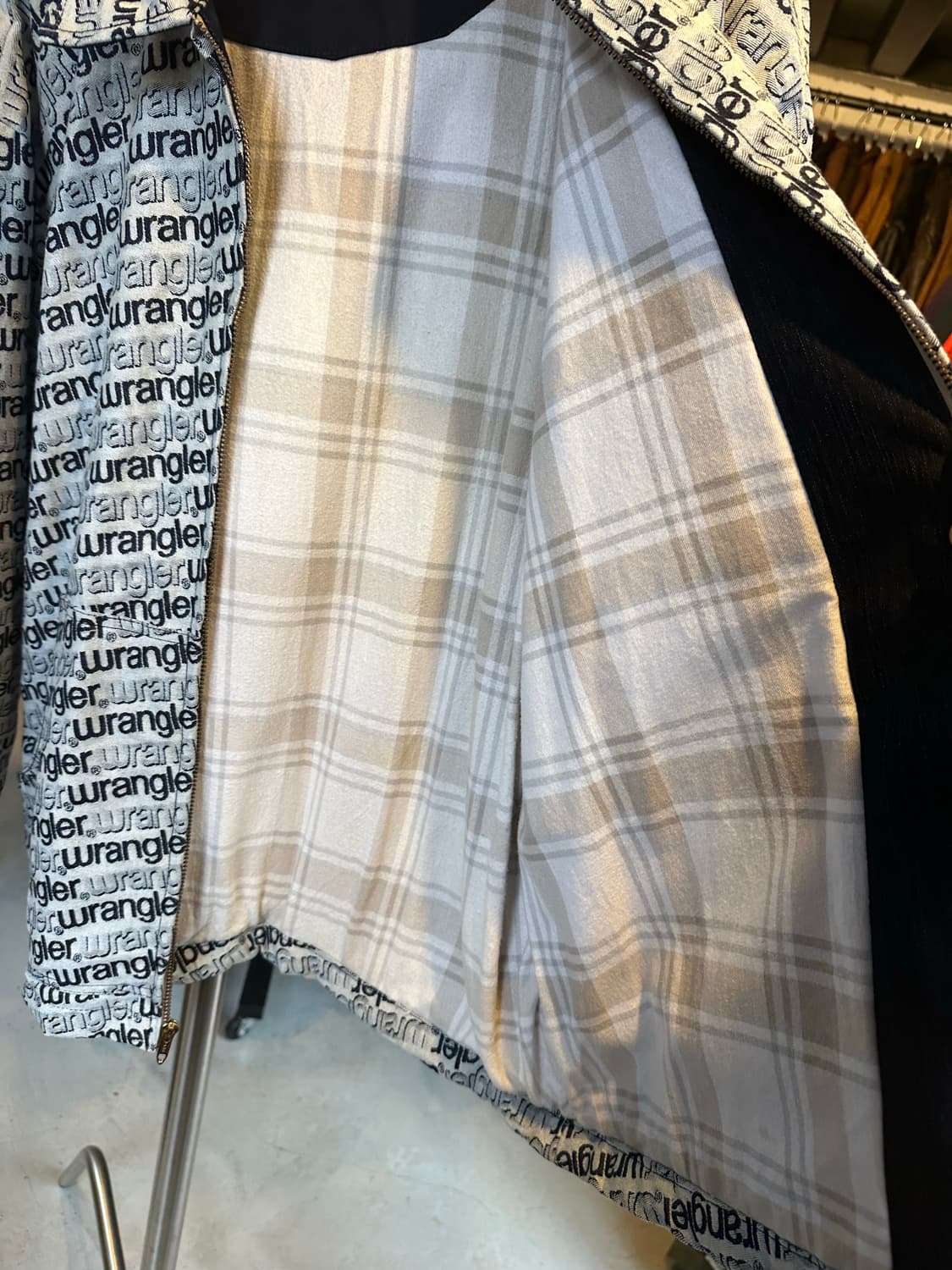 80-90s 랭글러 헤비웨이트 워크 자켓 Talon fastener 상품이미지8