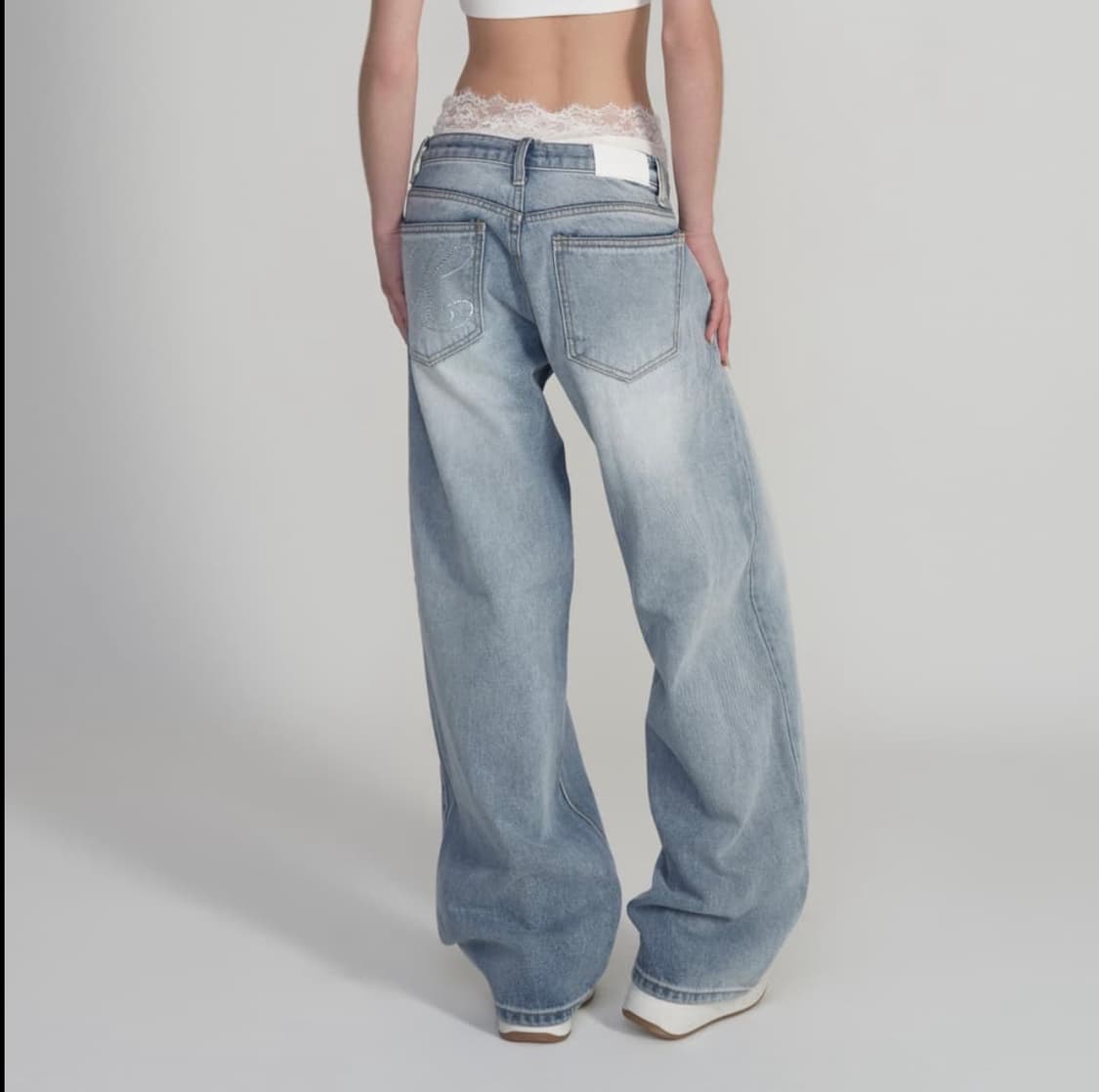 클리시어 Krystal vintage wide jeans  상품이미지3