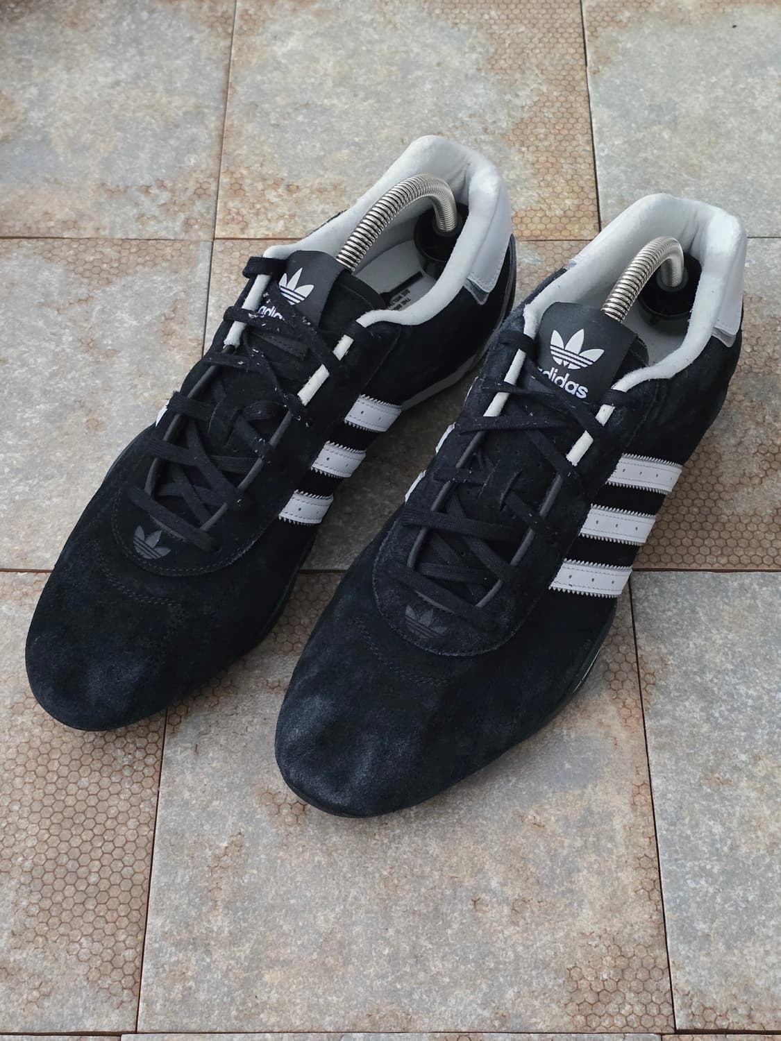 (285)아디다스 아디레이서 로우 검흰 상품이미지1