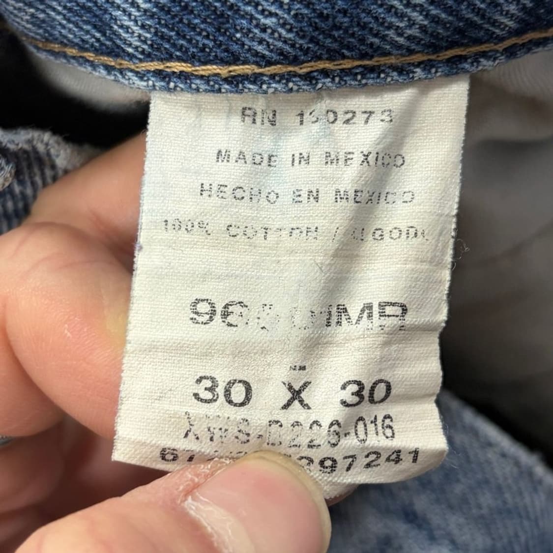 랭글러 패치워크 데님 스커트 v2720 상품이미지6