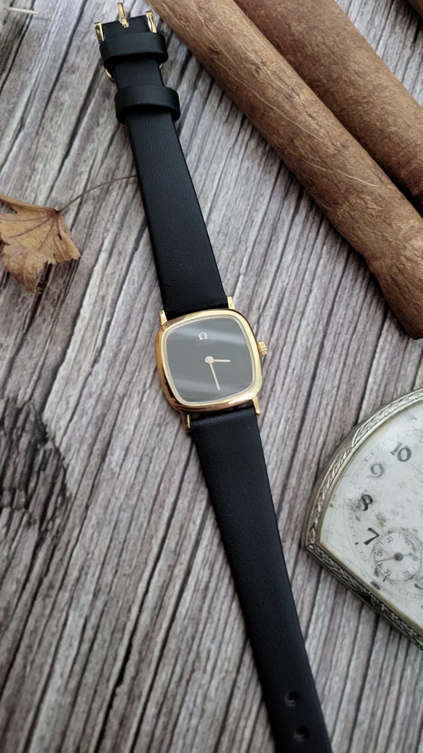 정품 오메가 드빌 미니멀 드레스 쿼츠시계 상품이미지6