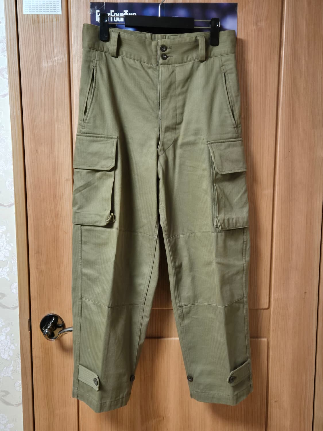 YMCLKY 프랑스군 M47 팬츠 올리브 22사이즈(30사이즈감) 상품이미지1