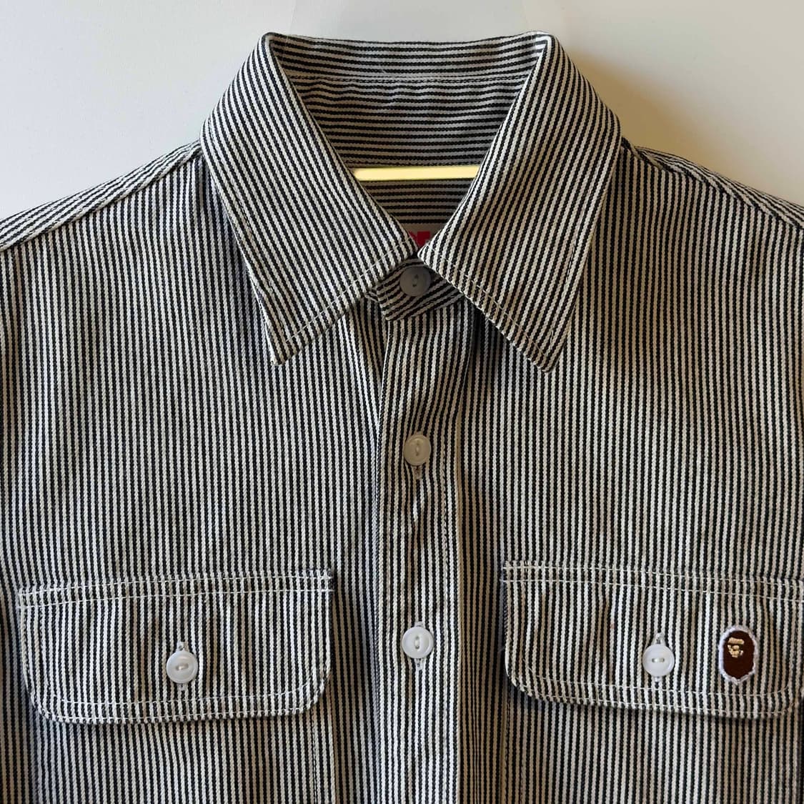 베이프 히코리 긴팔 셔츠 상품이미지2