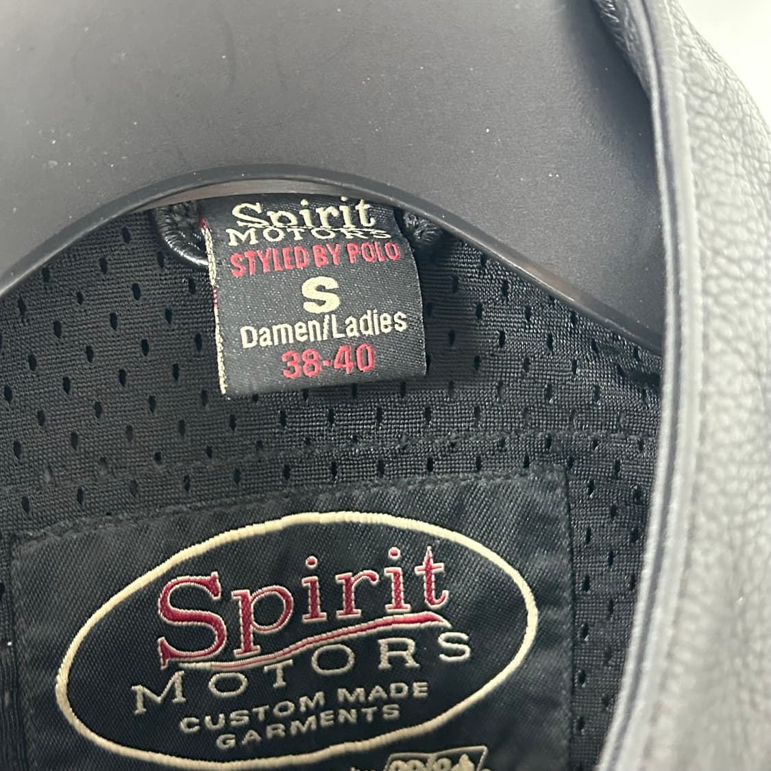Spirit Motors 소가죽 플레임 레이싱 자켓 상품이미지7