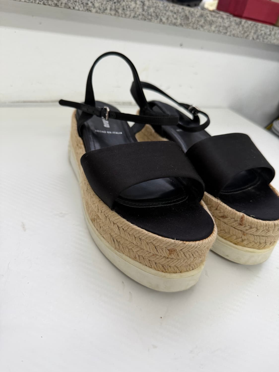 정품) 미우미우 여성 에스파드류 샌들 36.5(235) 상품이미지3