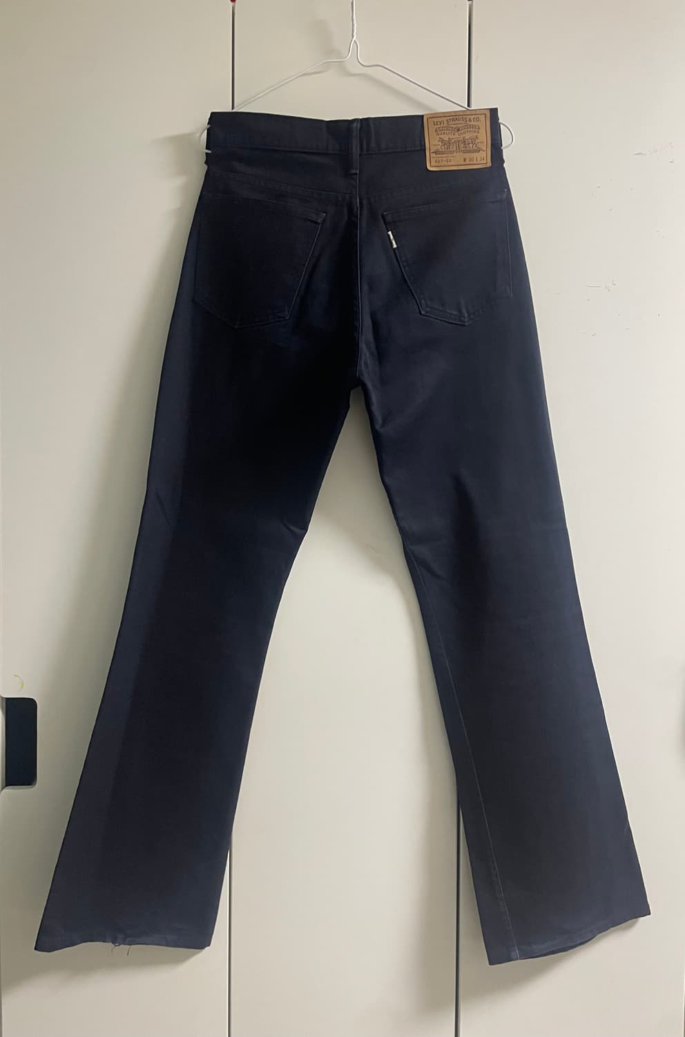 90s 일본제 리바이스 517 블랙 상품이미지2