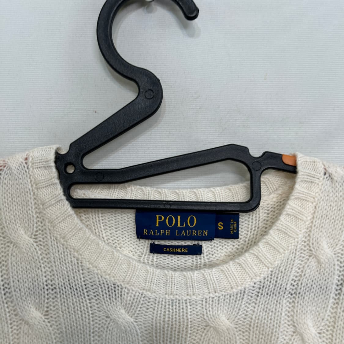 폴로 여성 캐시미어100 니트 S 상태최상 상품이미지2