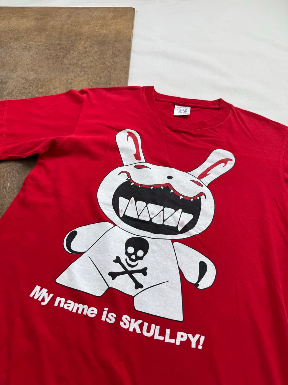 skull ny 스컬 엔와이 토끼 프린팅 반팔 상품이미지4