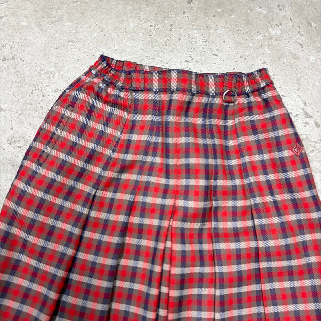 크리스찬 디올 체크 플리츠 스커트[2396] 상품이미지2