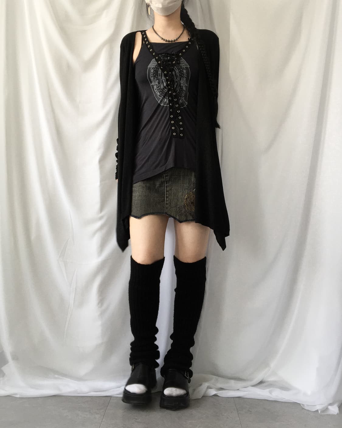 Lace up point sleeveless 상품이미지5