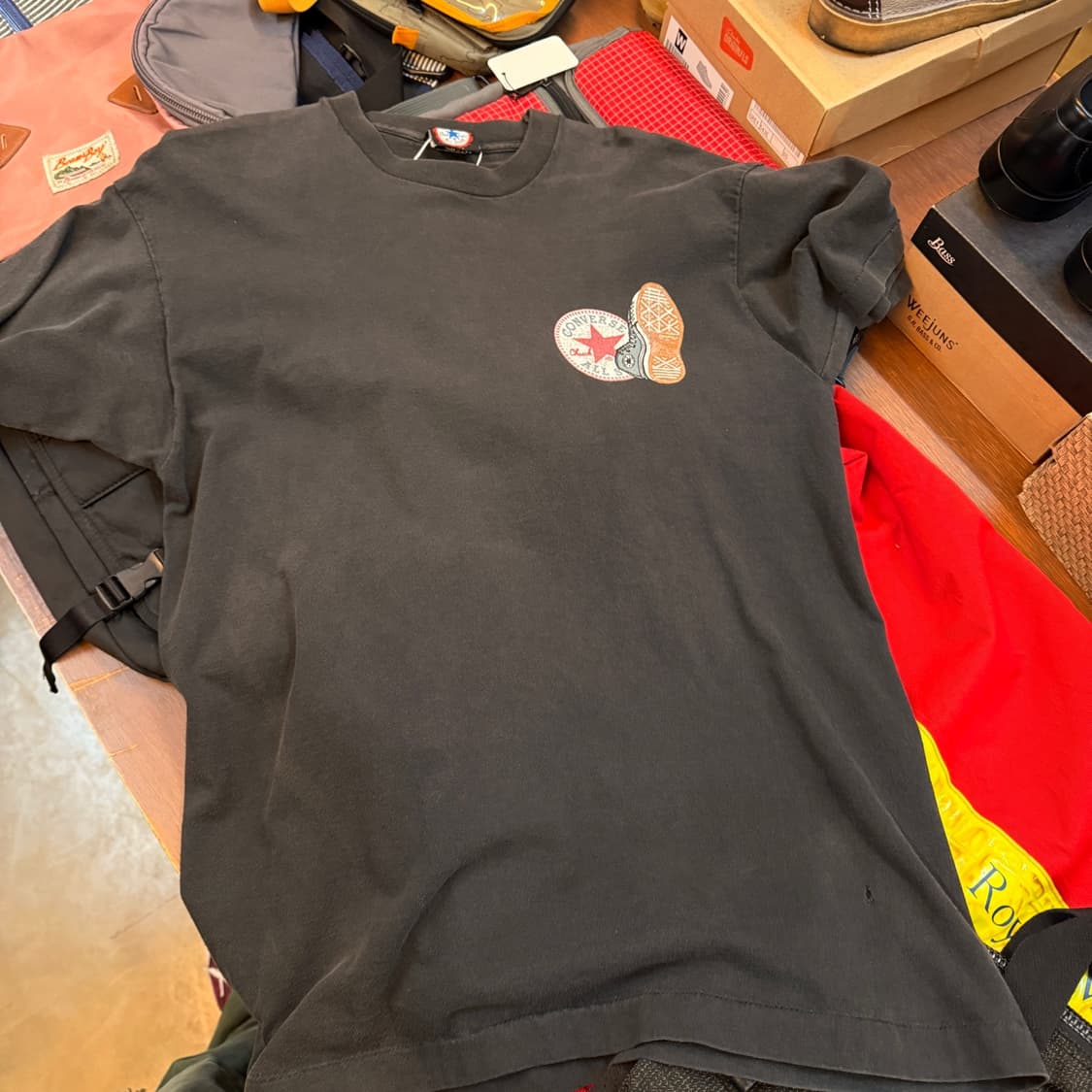 90S 컨버스 아이코닉 그래픽 MADE IN USA S ~ M 추천 상품이미지3