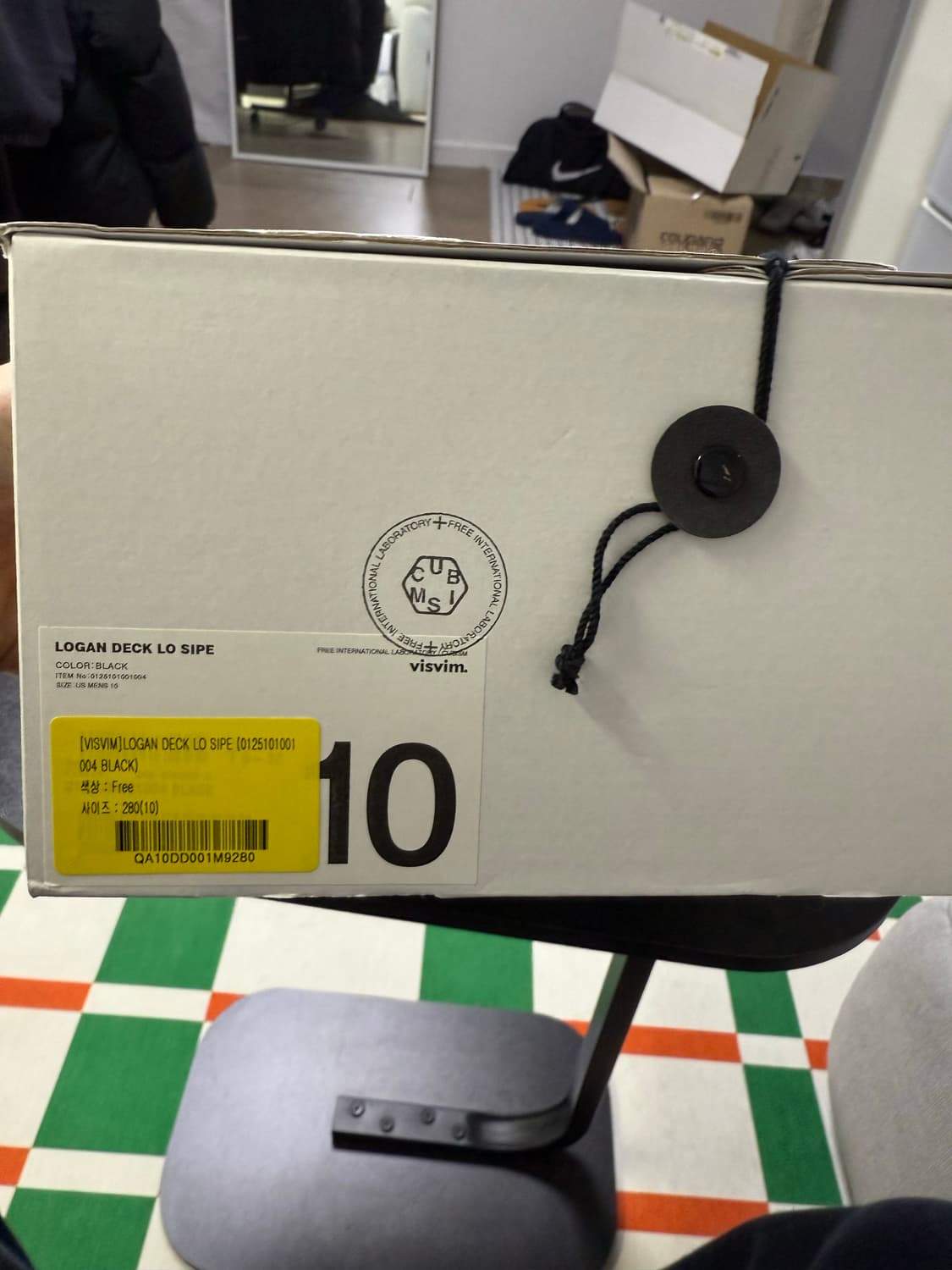 비즈빔 LOGAN DECK LO SIPE 블랙 10사이즈 풀구성 상품이미지10