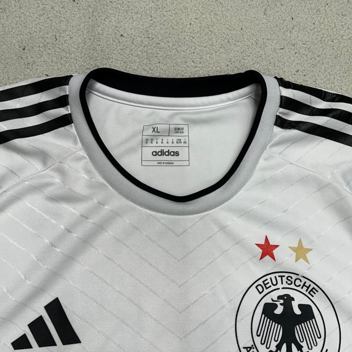 ADIDAS 독일 국대 02-04 트레이닝 유니폼 XL 상품이미지5