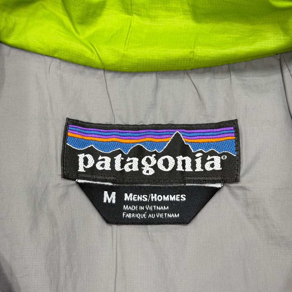 파타고니아 빈티지 나노 프리마로프트 라임 그린 베스트 조끼 M 상품이미지4