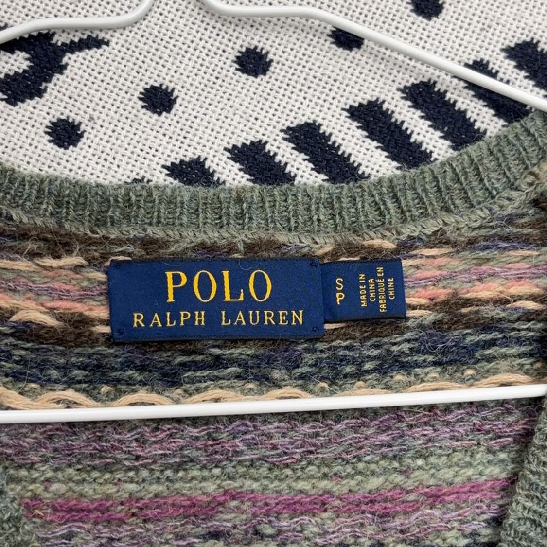 폴로 랄프로렌 페어아일 울 캐시미어 니트 조끼 S P00082 상품이미지2