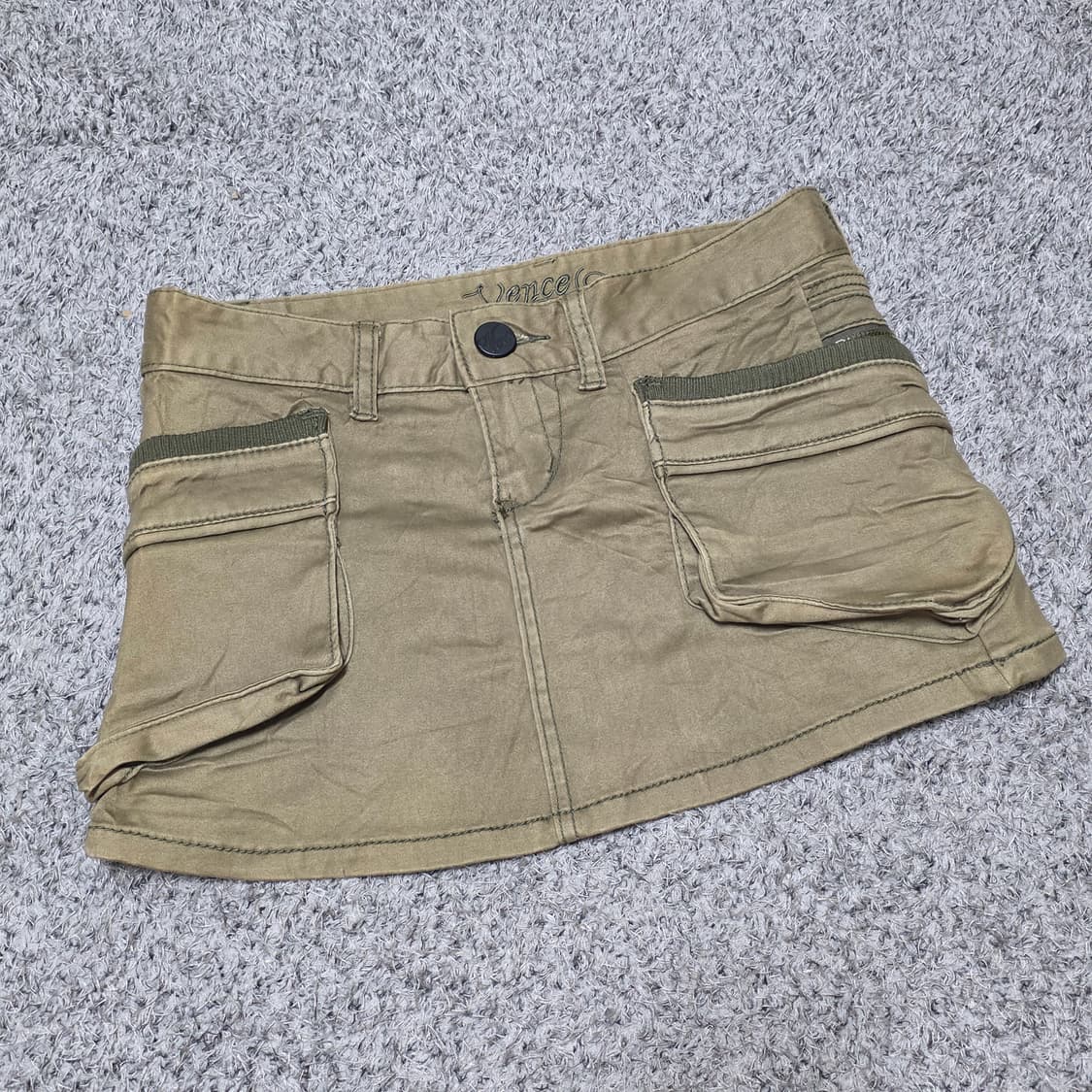 빈티지 펑크 그런지 카고 스커트 y2k 오네갸루 상품이미지1