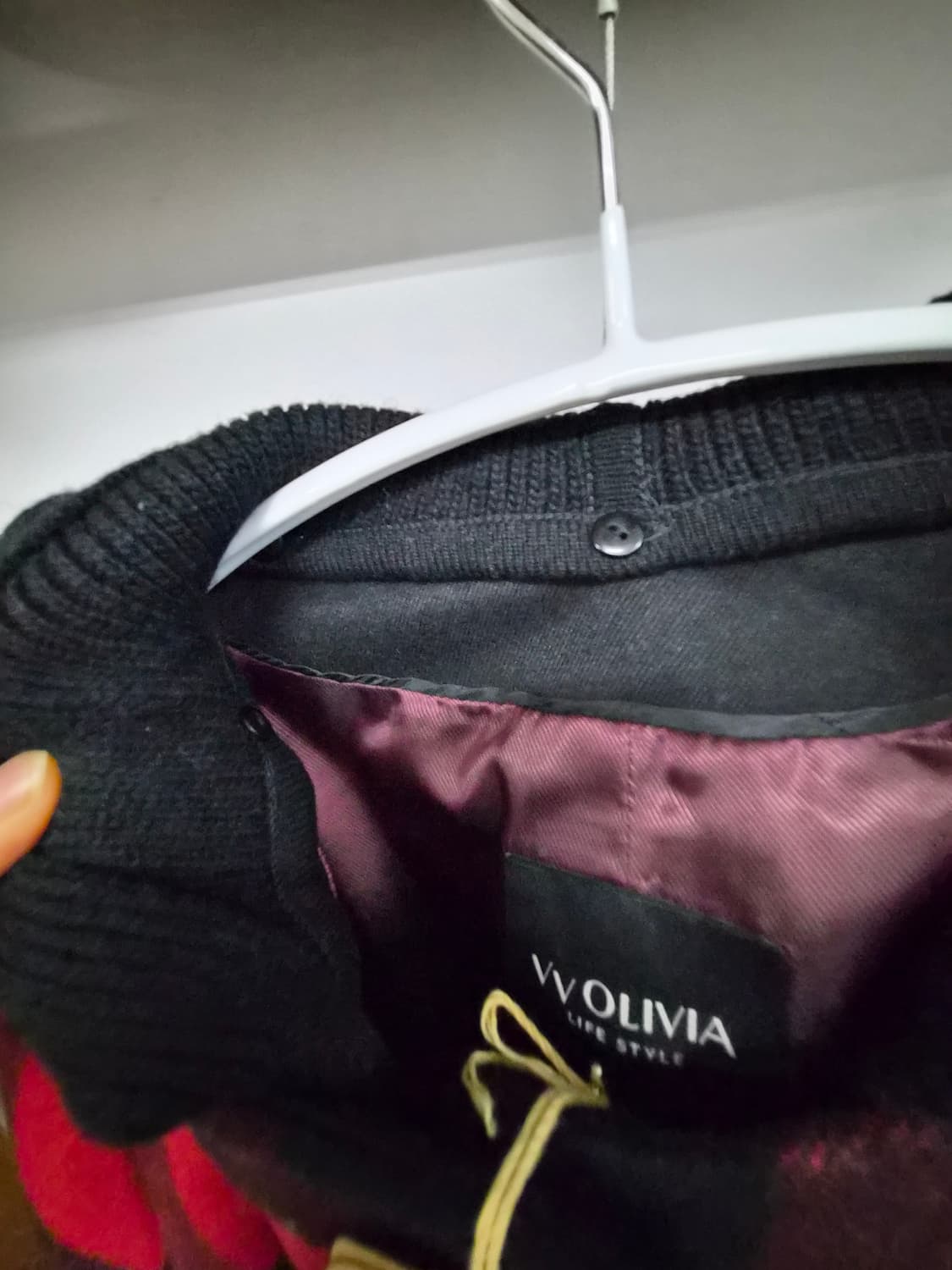 비비올리비아 후드체크 아우터 상품이미지5