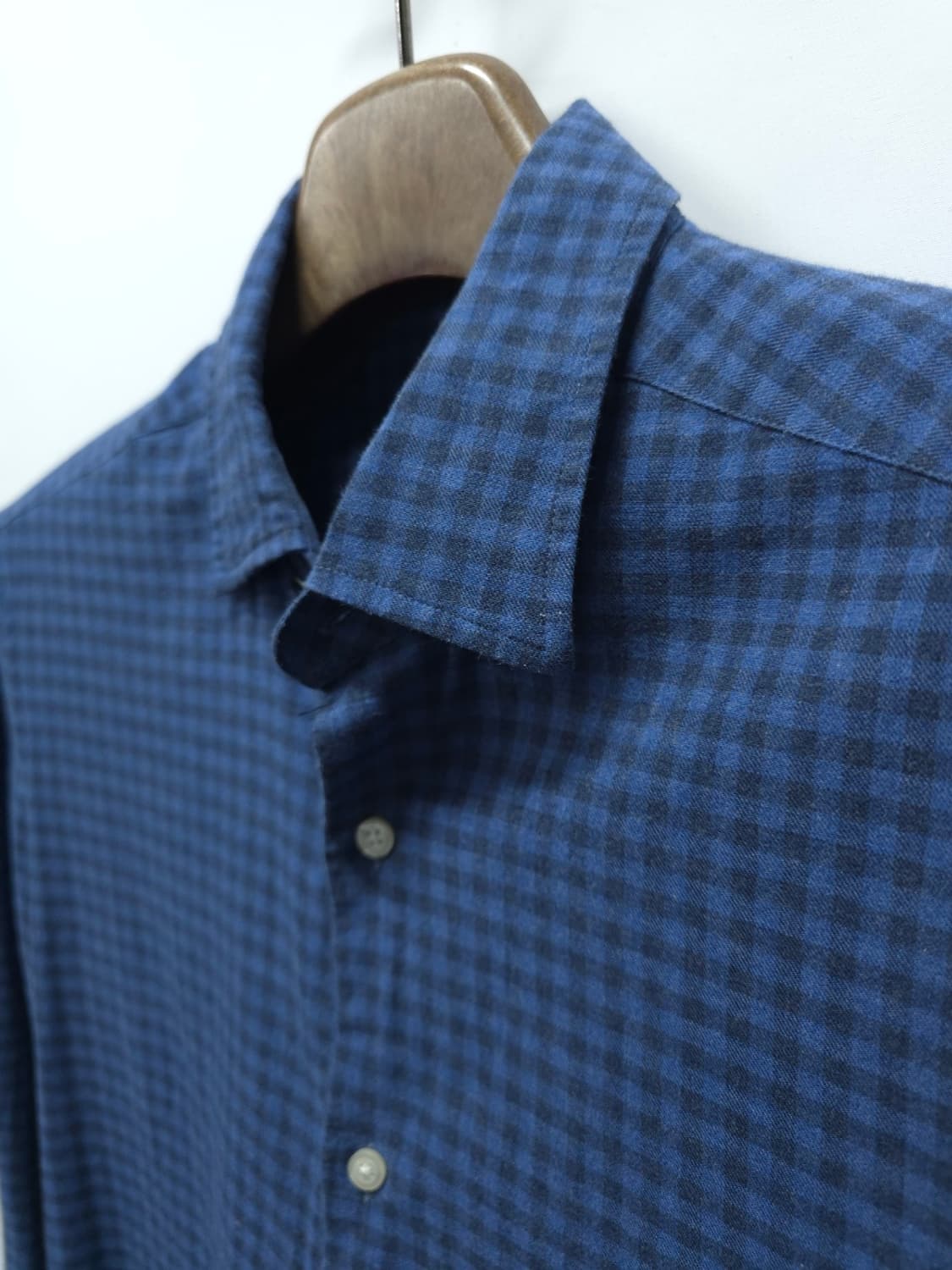 마시모두띠 잔체크 워싱셔츠 (남성95) 상품이미지6