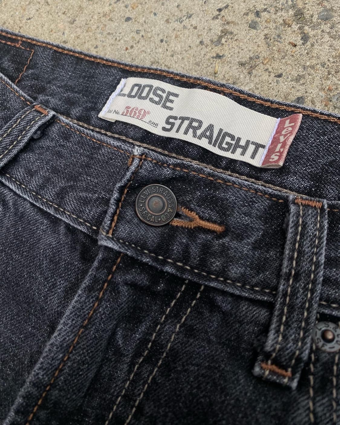 00s Levi's 569 루즈 스트레이트 진 상품이미지5