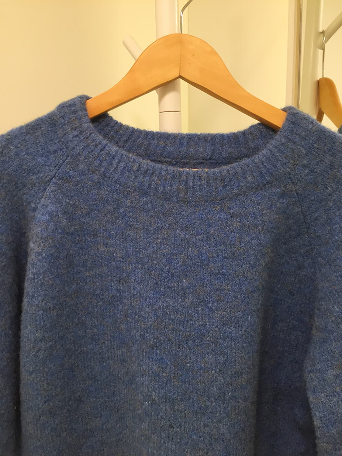 여성 빈티지 라운드니트 100 상품이미지3