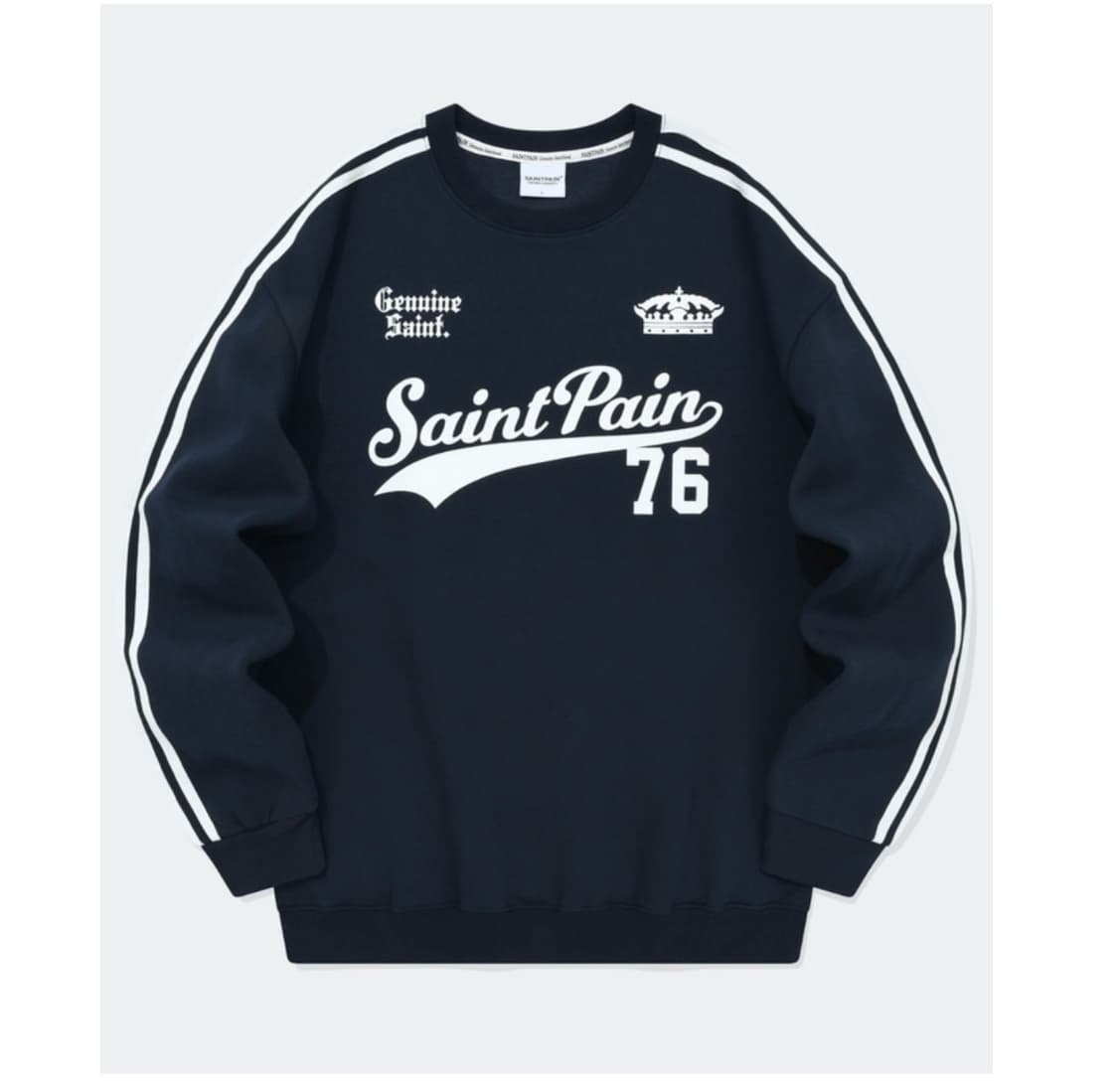 [L] Saintpain 세인트페인 네이비 sp리그 라운드 맨투맨 상품이미지3