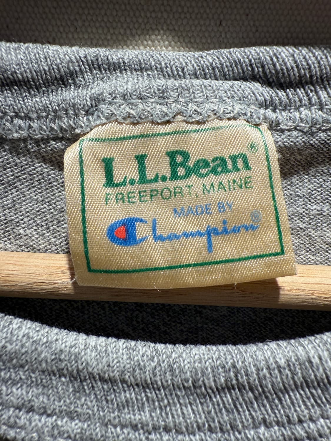 [MADE IN USA] L.L.BEAN X CHAMPION 반팔 티셔츠 상품이미지3