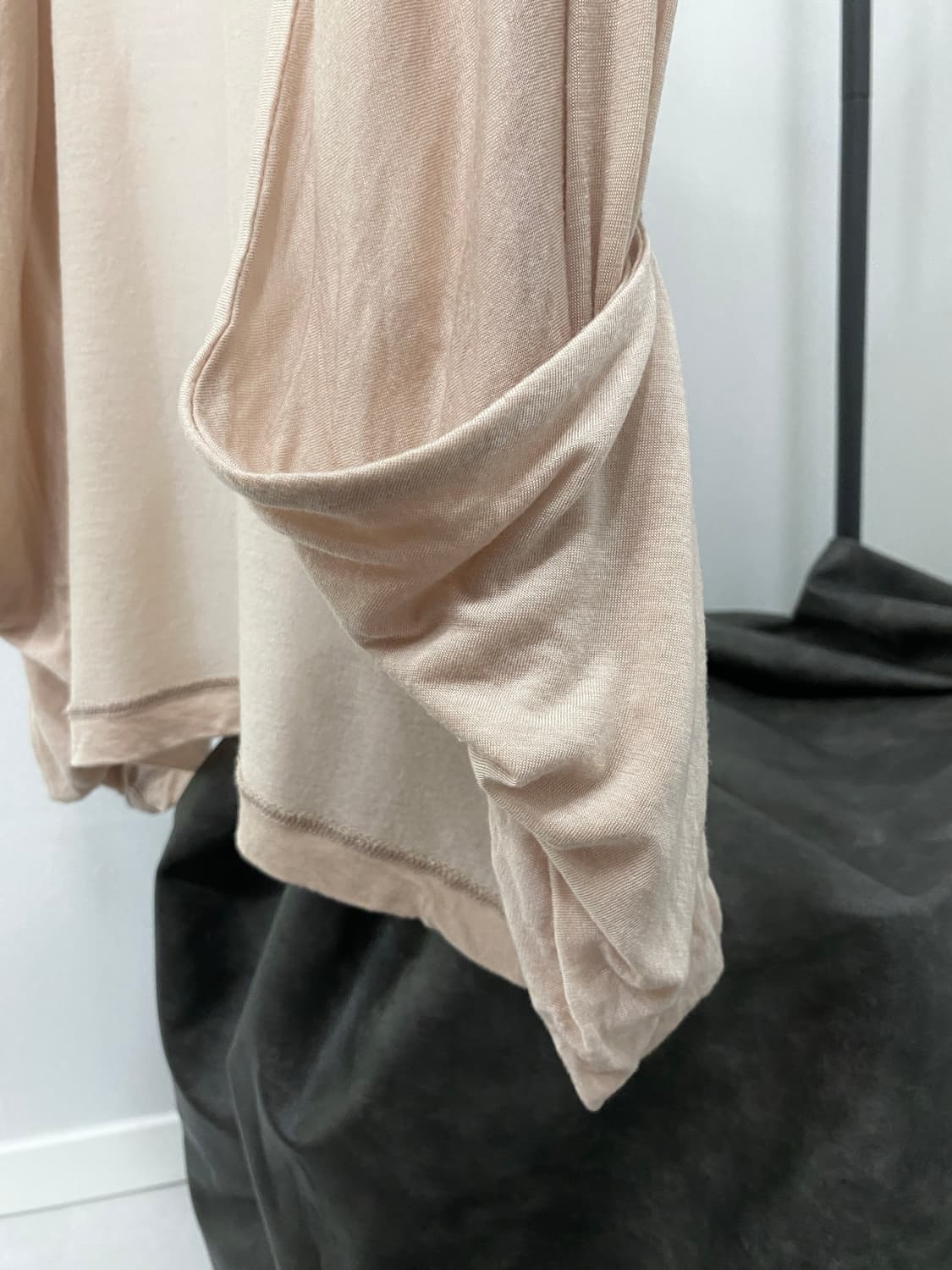 Asymmetric Drape Cardigan 상품이미지3