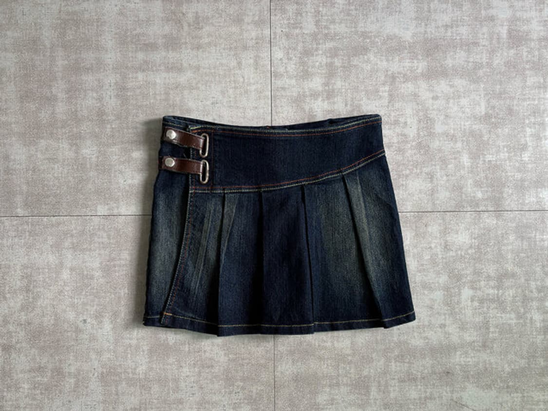 buckle mini skirt 상품이미지1