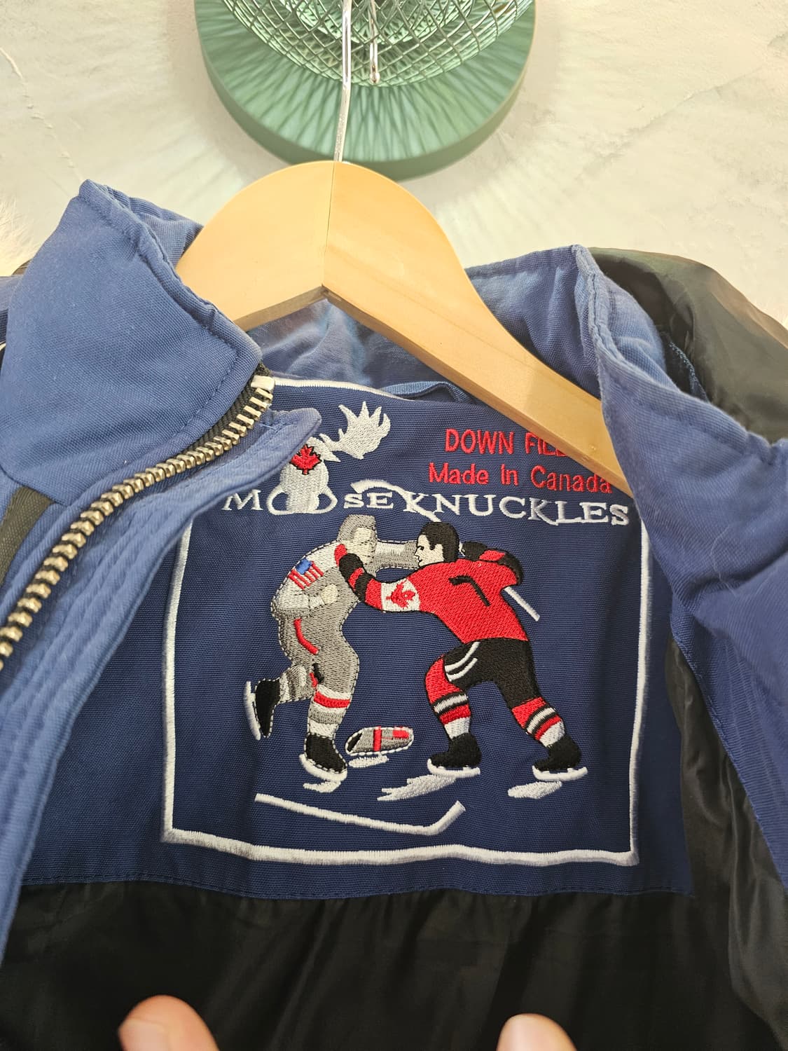 무스너클 스털링 파카 / 블루 컬러 / 남성 S 상품이미지4