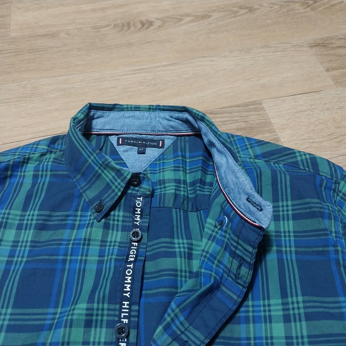 타미힐피거 남성90 긴팔 셔츠 택164 상품이미지4