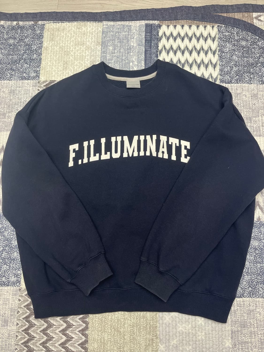 오버핏 아치 로고 스웨트 셔츠 상품이미지3