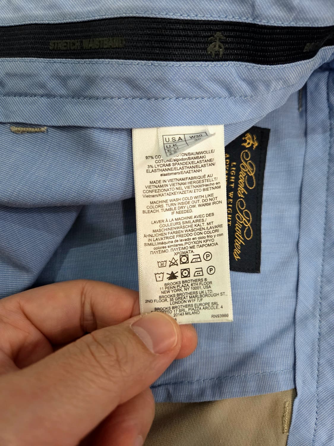 [정품] 브룩스 브라더스 어드밴티지 치노 쇼츠 (라이트웨이트) 상품이미지7