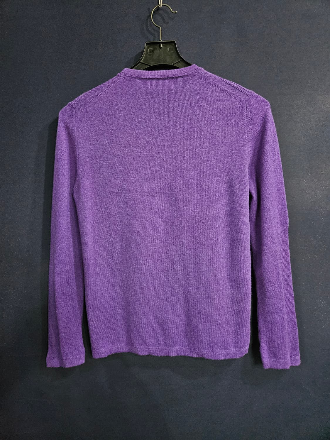 비이커&리플레인 퍼플 남성 100 캐시미어 100%니트 상품이미지2