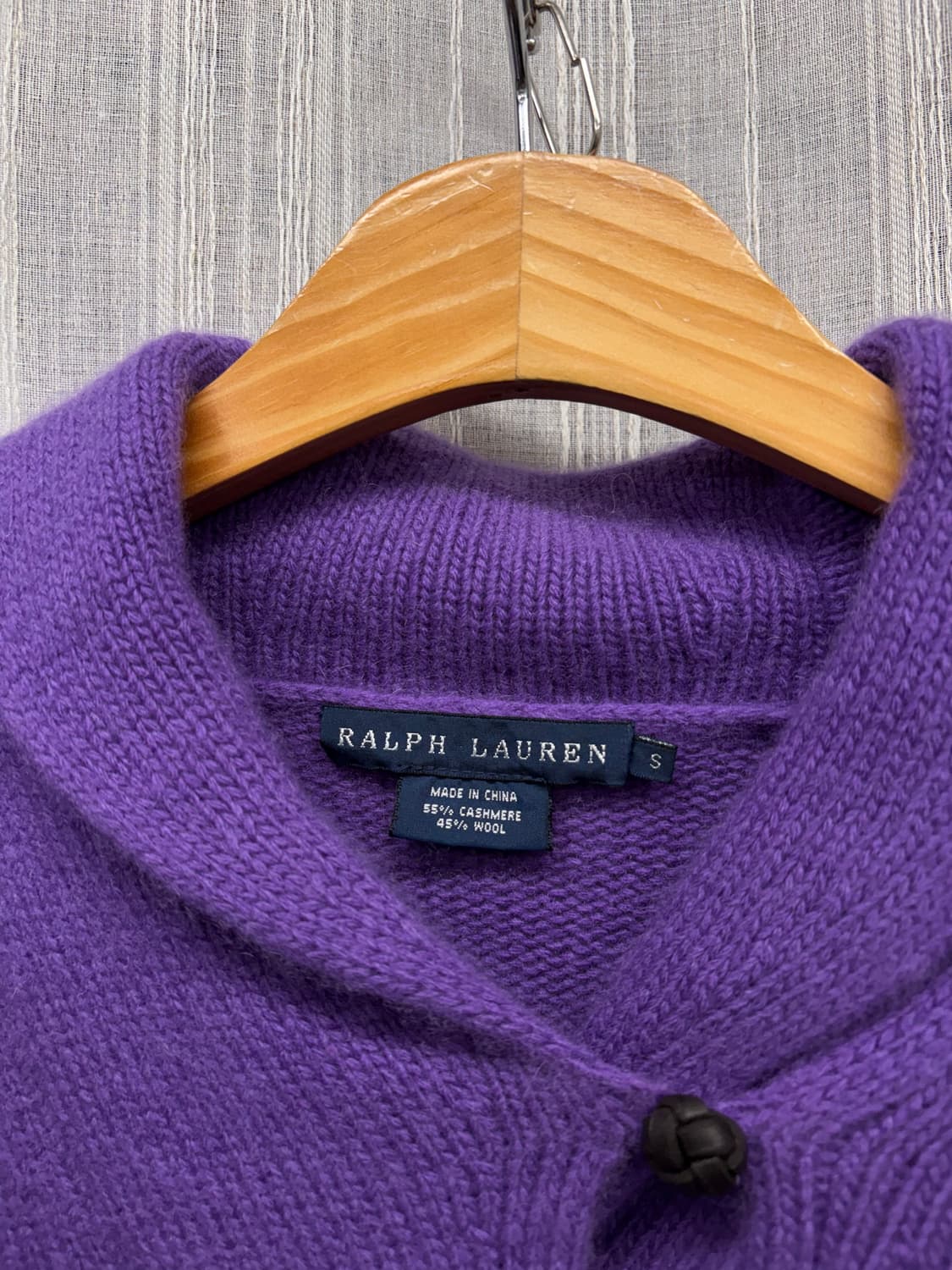 폴로 랄프로렌 숄카라 캐시미어 울 니트 상품이미지6