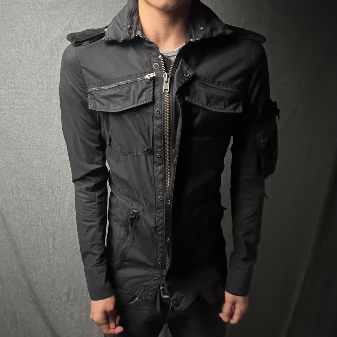 L.G.B. 멀티 지퍼 본디지 자켓 상품이미지2