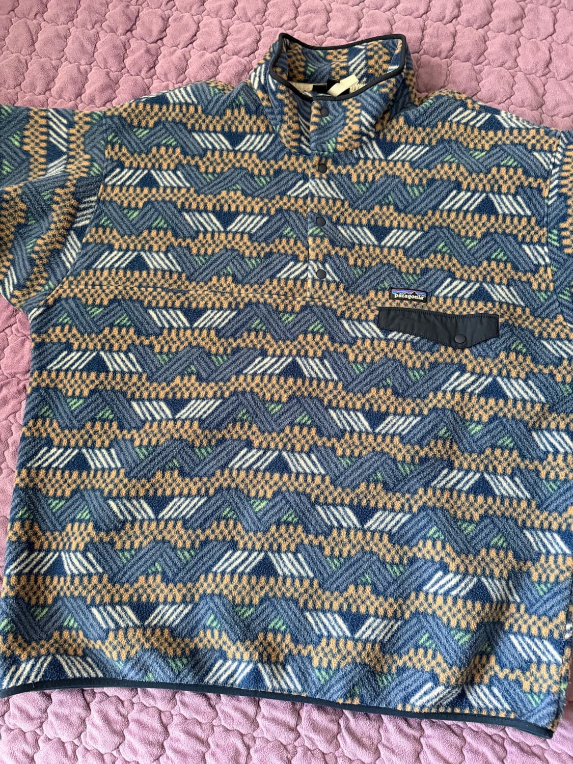 파타고니아 신칠라 아즈텍패턴 18SS    상품이미지1