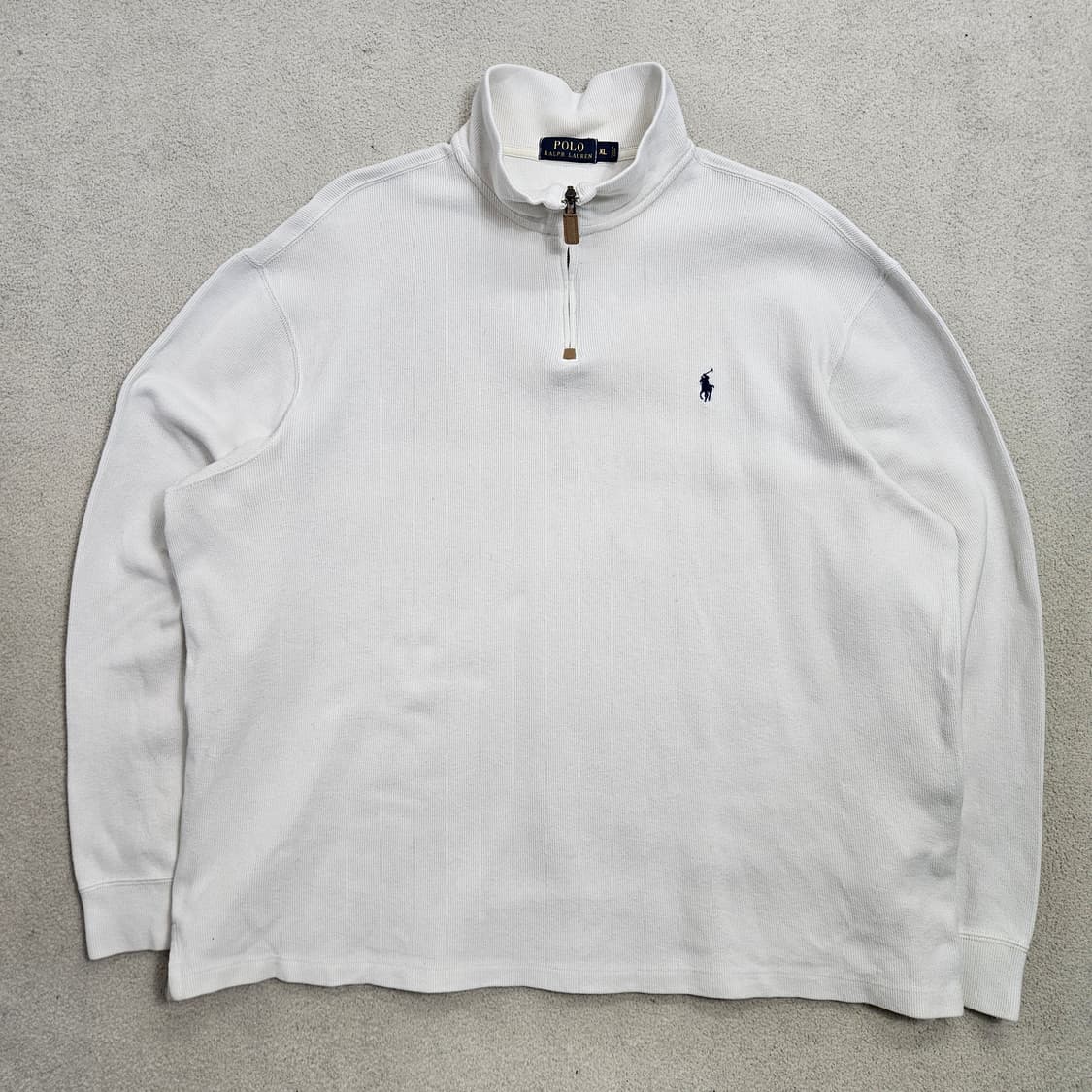 폴로 랄프 로렌 반집업 니트 XL 상품이미지2