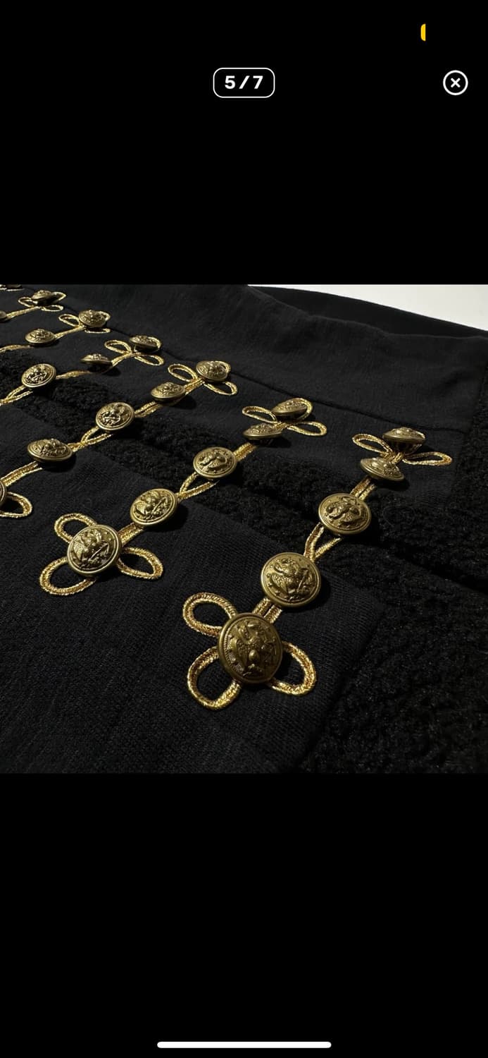 데님 앤 서플라이 랄프로렌 밀리터리 금장 버튼 자켓 상품이미지5